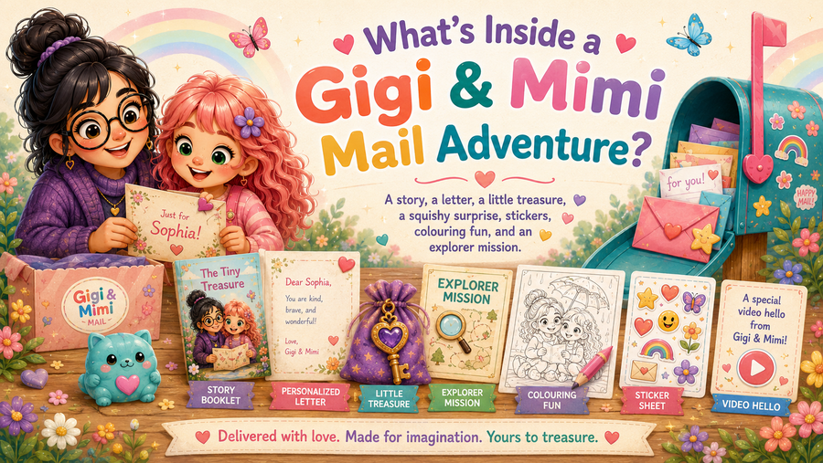 What’s Inside a Gigi & Mimi Mail Adventure?