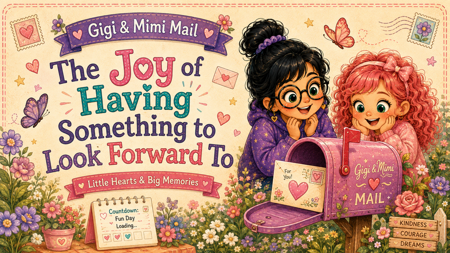 Gigi & Mimi Mail — The Joy of Having Something to Look Forward To